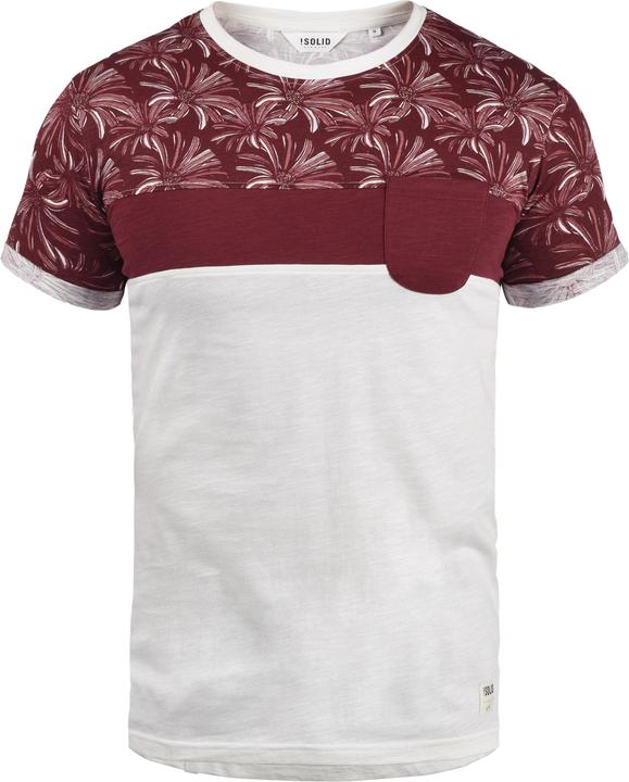 Immagine prodotto Solid Florian T-Shirt Con Disegno Maglietta A Manica Corta Da Uomo Con Girocollo In Cotone 100% (XL)