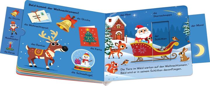 Image du produit Ravensburger Mes premiers mots : Joyeux Noël - Apprendre à parler avec de grands curseurs pour les enfants de 12 (Allemand)