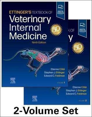 Produktbild Ettinger's Textbook of Veterinary Internal Medicine (Englisch, Edward C. Feldman, Etienne Cote, Stephen J. Ettinger, 2024)
