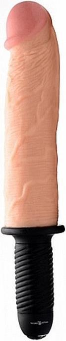 Actual product image Master Series Onslaught 13 Fashion XXL Vibrating Giant Dildo Thruster