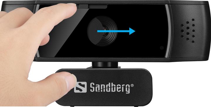 Produktbild Sandberg USB Autofocus DualMic Webcam 2,07 MP 1920 x 1080 Pixel USB 2.0 Schwarz (2.10 Mpx)