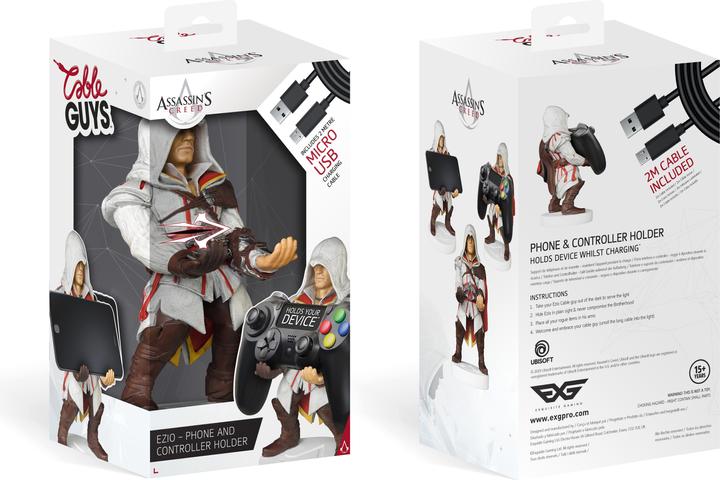 Actual product image Exquisite Gaming Assassin's Creed: Ezio Cable Guy (PS4, Android, Xbox One S, Xbox One X, iOS)