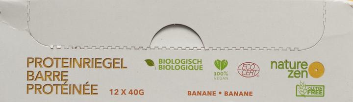 Produktbild Nature Zen Bio Vegan Protein Bar (Banane, 12 Stk., 480 g)