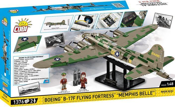 Actual product image Cobi Boeing B-17F Flying Fortress "Memphis Belle" - Executive Edition