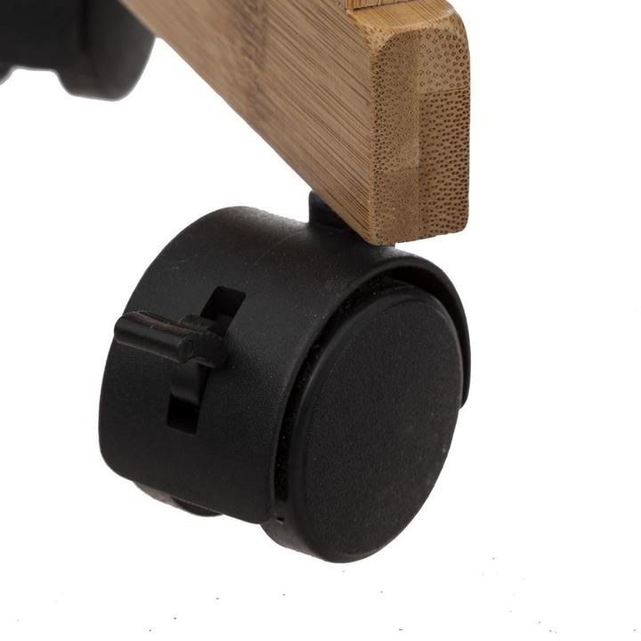 Immagine prodotto 5Five Carrello, tre scatole portaoggetti - legno / nero