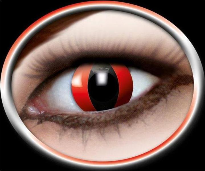 Actual product image Zoelibat Contact lenses red cat (Red)