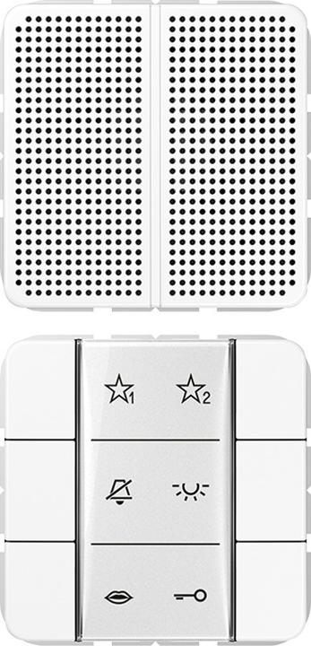 Actual product image JUNG JG SIAICD6WW Audio Indoor Station