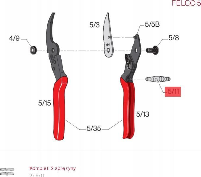 Produktbild Felco Ersatzfeder