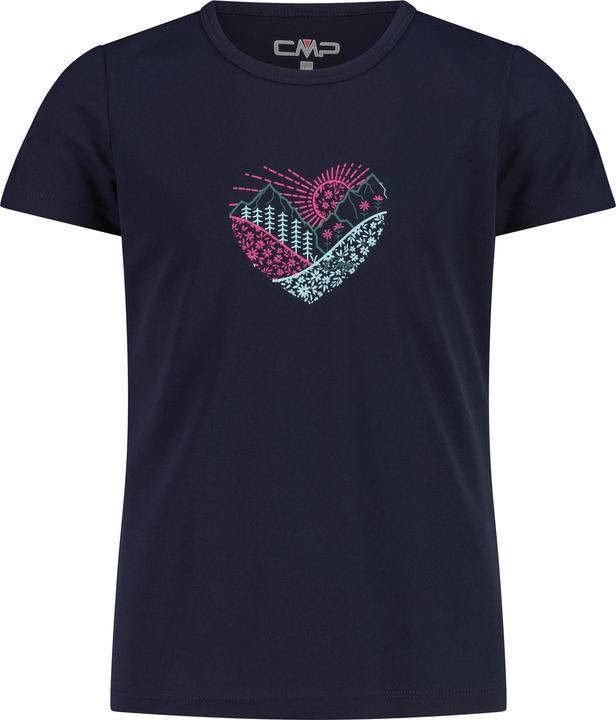 CMP Campagnolo Girl's T-Shirt Piquet Print