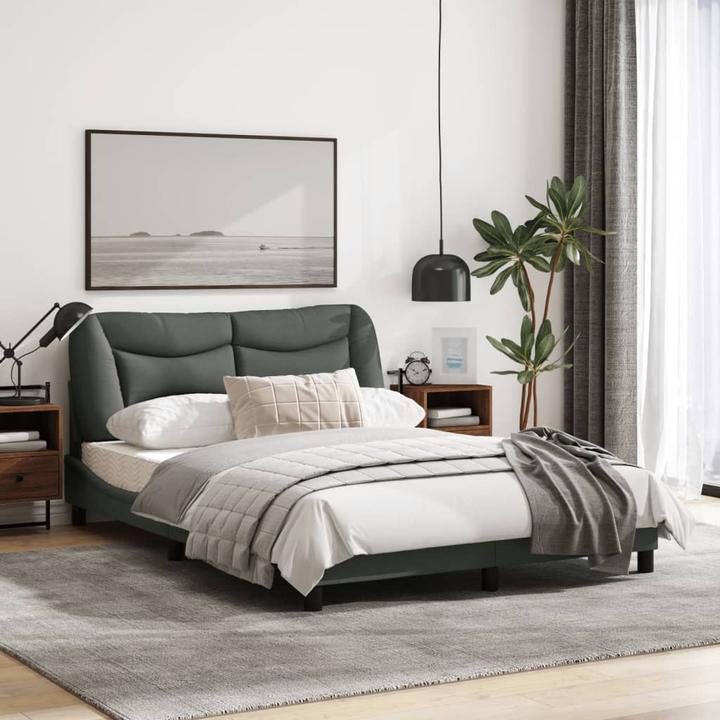 Actual product image VidaXL Bed frame with LED fabric (120 x 200 cm)