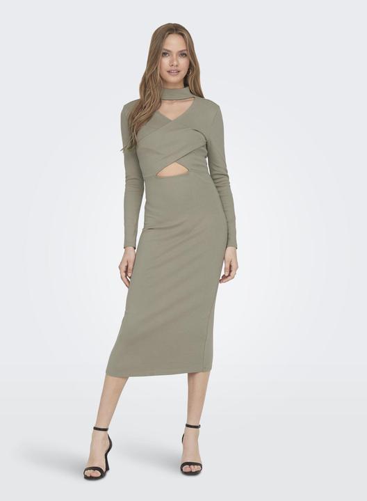 Produktbild Only Einfarbiges Kleid mit langen Ärmeln (M)