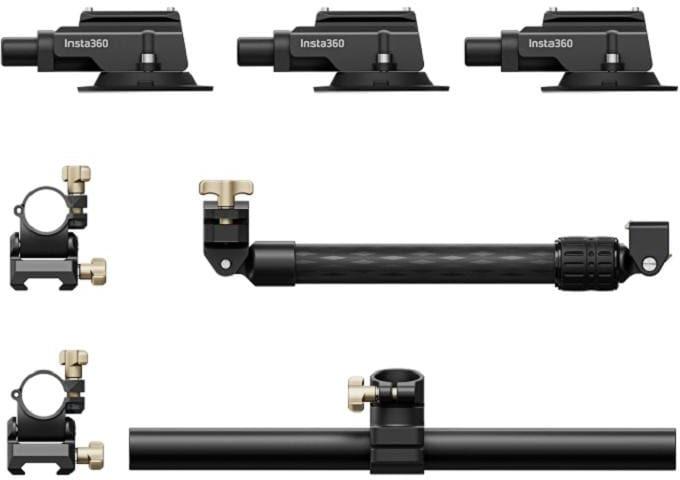 Actual product image Insta360 Triple suction cup trolley holder (One X2, x3, One R, Go 3, GO 2, One RS)
