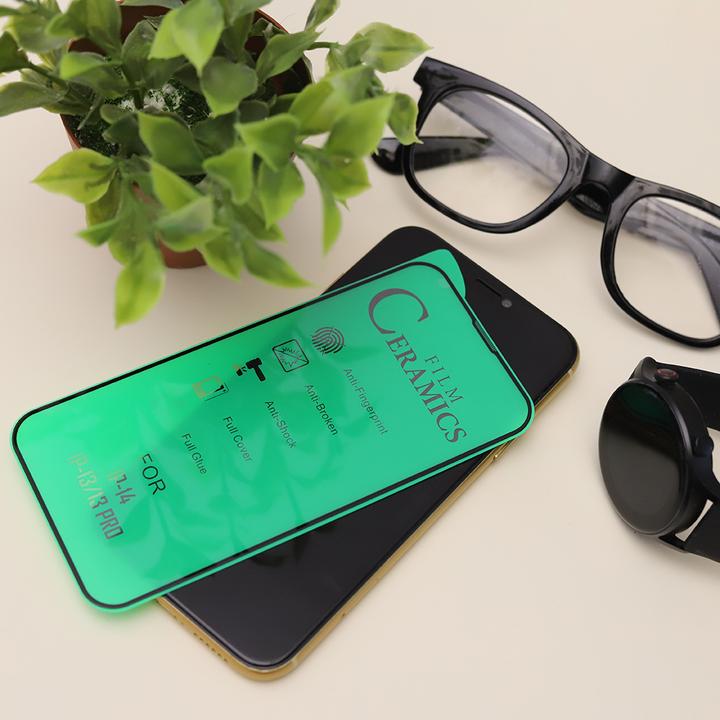 Actual product image OEM Tempered glass 9D Ceramic for Oppo reno 12F 5G (1 Piece, Xiaomi Redmi Note 12 5G)