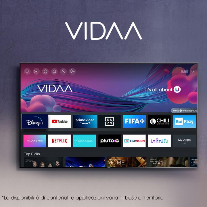 Immagine prodotto Hisense TV 40A4K (40", LED, Full HD, 2022)