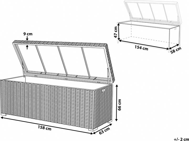 Actual product image Beliani Modena
