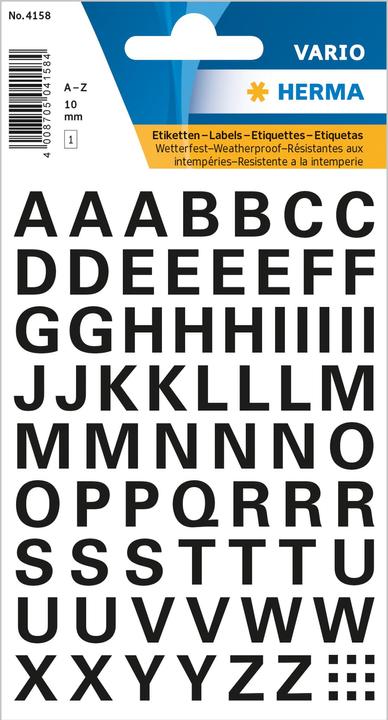 HERMA Buchstaben Etiketten