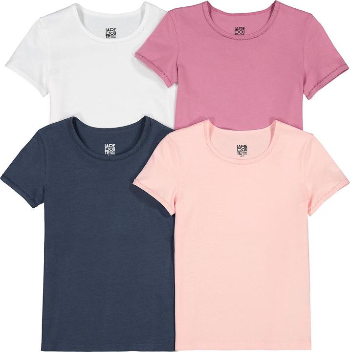 Actual product image La Redoute Collections 4-pack T-shirts (128)