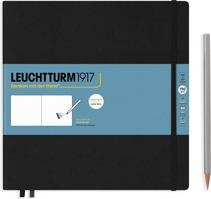 Leuchtturm1917 Libro da colorare (22,5 x 22,5 cm, Nessuna, Copertina rigida)