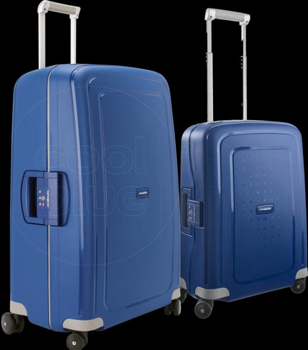 Samsonite S'cure Spinner 55+75 cm dunkelblau (34 l)