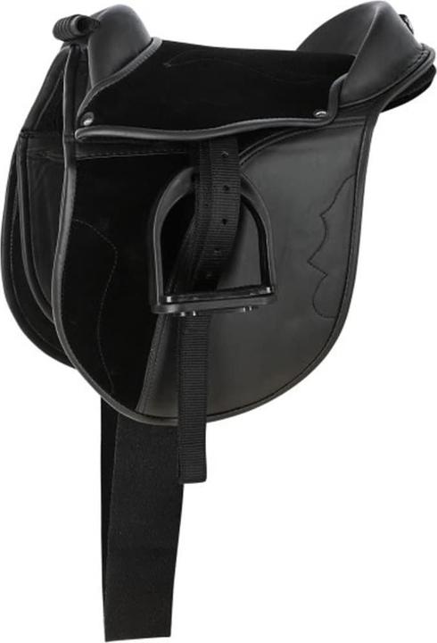 Productafbeelding Kerbl Zadelset Economy Pony zwart (incl. singel, stijgbeugels, stijgbeugelriemen)