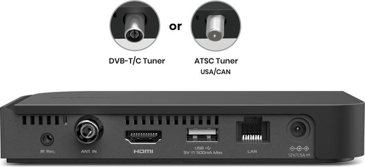 Actual product image Formuler Cc (16 GB, DVB-T, DVB-C, Hard drive)