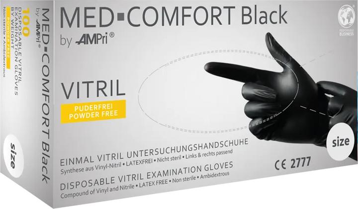 Produktbild No Name 14684-L 14684-L 100 St. Nitril, Vinyl Einweghandschuh Grösse (Handschuhe): 9, L (9, L)