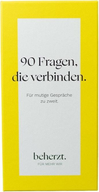 Geschenkidee 90 Fragen, die verbinden. (Deutsch)