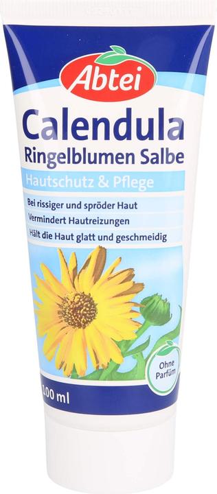Produktbild Abtei Calendula Ringelblumen Salbe Hautschutz & Pflege, 100 ml Salbe (Körpercreme, 100 ml)