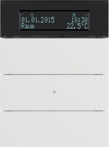 Produktbild Berker GmbH & Co. KG Tastsensor 75663599 3fach mit Raumtemperatur (75663599)