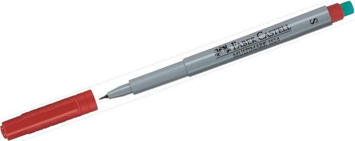 Produktbild Faber-Castell Overheadstift Multimark Non-Permanent (Rot, 0.40 mm, 1 x)