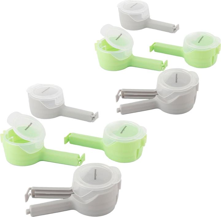 Produktbild Casativo 8er-Set praktische Verschlussklammern mit Ausgabedüse