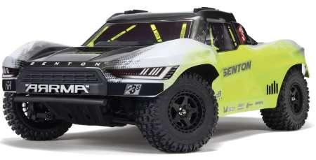 Arrma Short Course Truck Senton BLX 223S Gelb ARTR (RTR pronto all'uso)