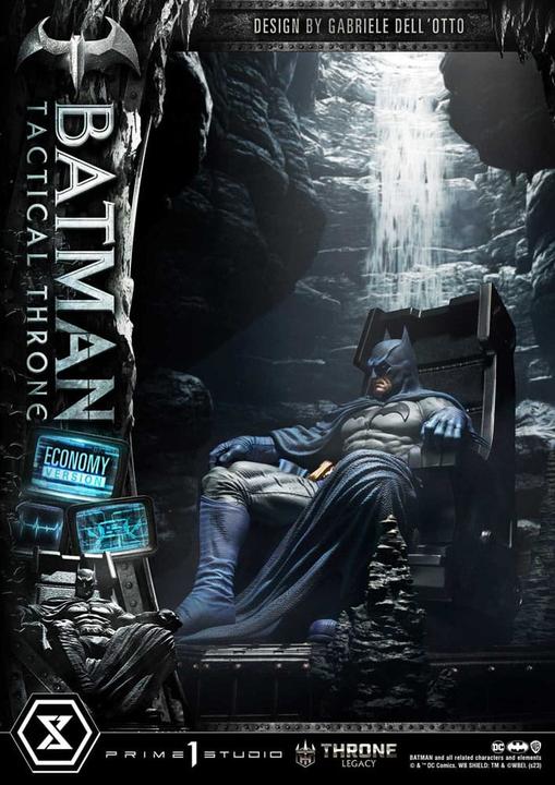 Actual product image Prime 1 Studio DC Comics statuette 1/3 Throne Legacy Collection Batman Tactical Throne Economy Version 46 cm