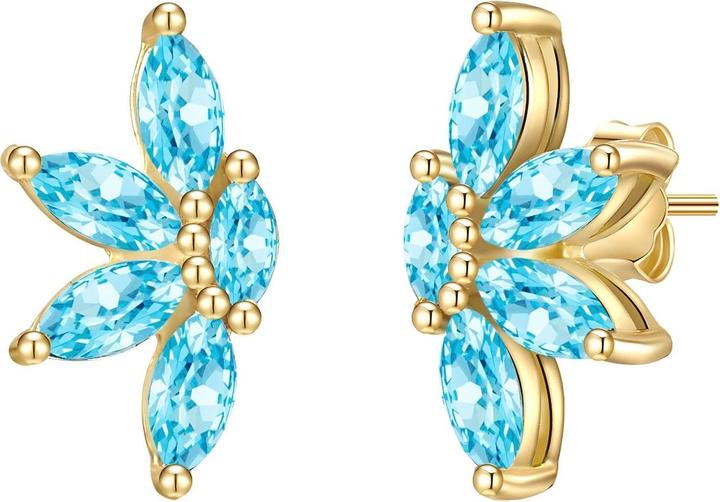 Immagine prodotto Glanzstücke München Donna Argento Sterling Cubic Zirconia Oro Giallo - 28429 (Argento)