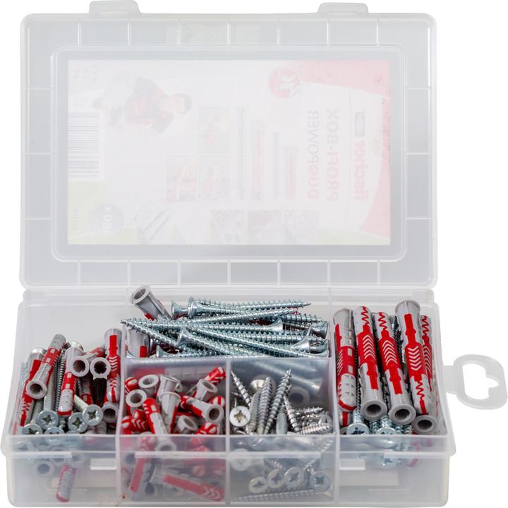 Actual product image Fischer Meister-Box DUOPOWER with screws 50x6/.5x40 30x8/5x60 (160 pcs.)