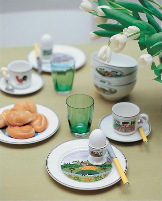 Actual product image Villeroy & Boch Breakfast Plate Hunter Design Naif (1 x, 21 cm)