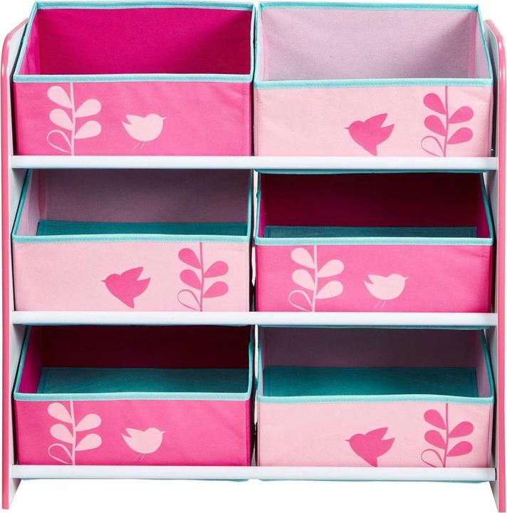 Actual product image Worlds Apart World Apart storage shelf flowers and birds