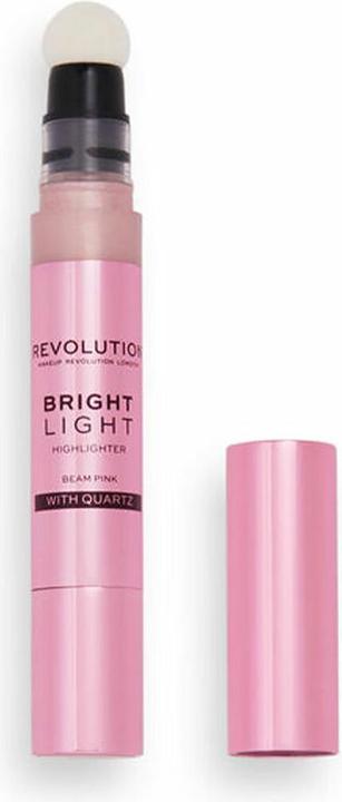 Actual product image Makeup Revolution Bright Light Highlighter (Beam Pink, Highlighter)