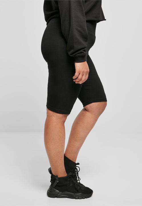 Actual product image Urban Classics Ladies High Waist Branded Cycle Shorts (XS)