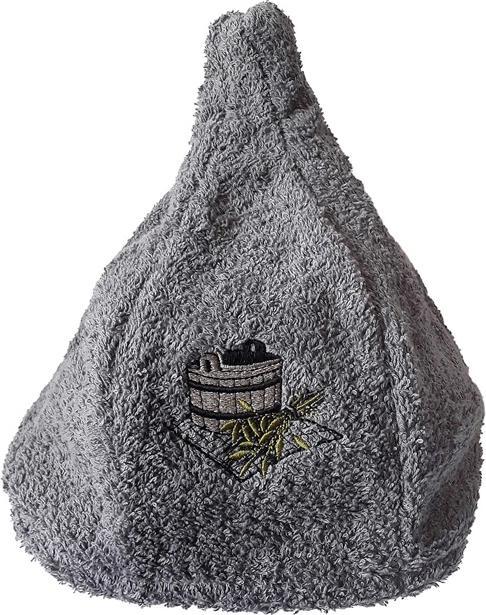 Namų tekstilė Sauna Cap Cotton Gray