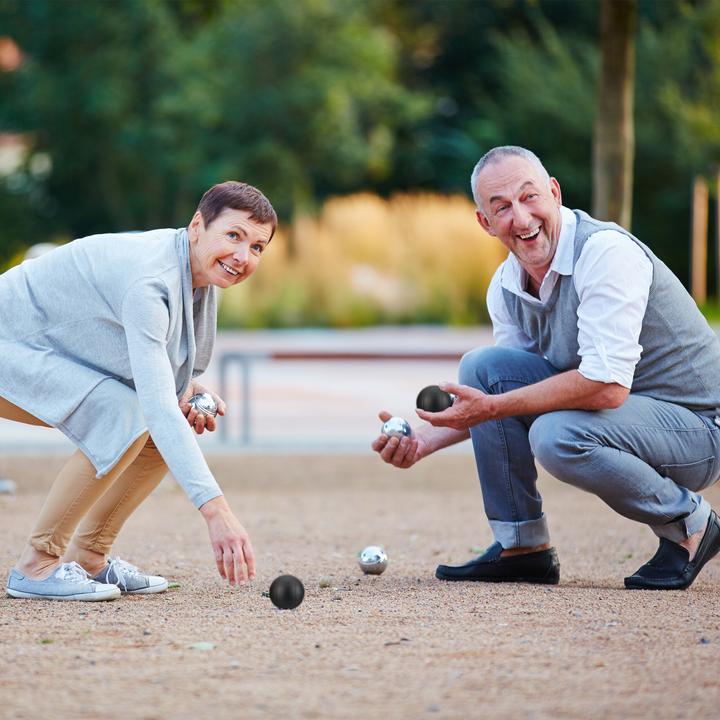 Actual product image Relaxdays Boule balls (8 x, 72 mm)