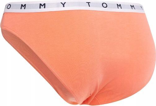 Produktbild Tommy Hilfiger Damen 3P Bikini Style Unterwäsche, Peach Dusk/Deep Rouge/White, S (3er Pack) (S)