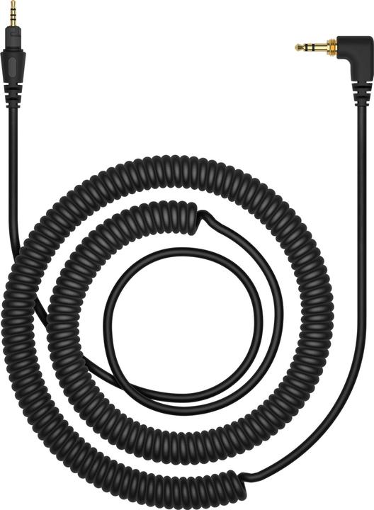 Actual product image Pioneer DJ HC-CA0601 (1.2m coiled cable (stretched: 3m), 3.5mm jack, HDJ-X7, HDJ-X5)