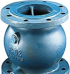 Produktbild Socla Kontraventil flange 402B DN80 - Kontrollerbar med PN10 flanger