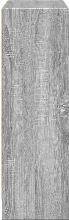 Immagine prodotto VidaXL Bücherregal Regal Standregal Büroregal Aufbewahrungsregal Grau Sonoma (80 x 24 x 76 cm)