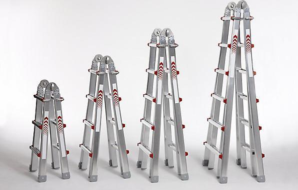 Productafbeelding kaiserkraft Telescopische vouwladder (Multifunctionele ladder, 298 cm)