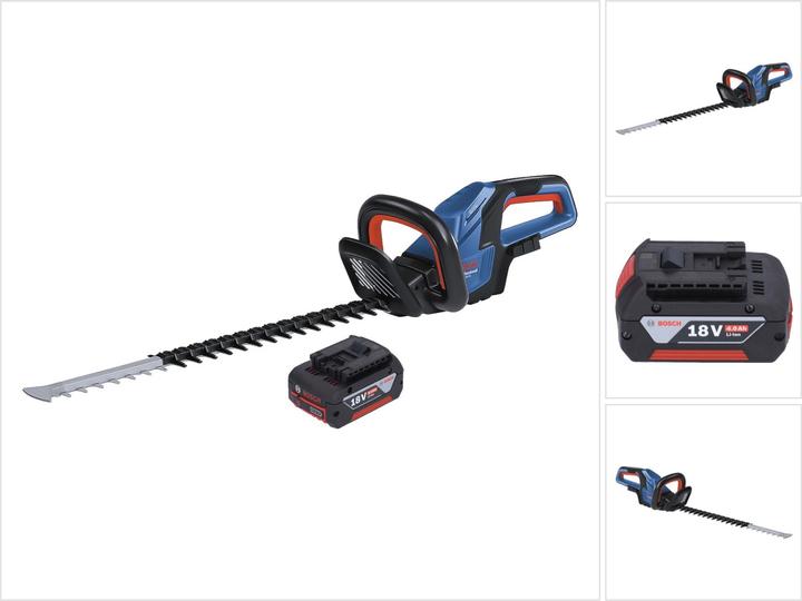 Image du produit Bosch Professional Bosch GHE 18V-60 Professional Taille-haies sans fil 18 V 60 cm Brushless + 1x batterie 4,0 Ah - sans (Taille-haies sans fil)