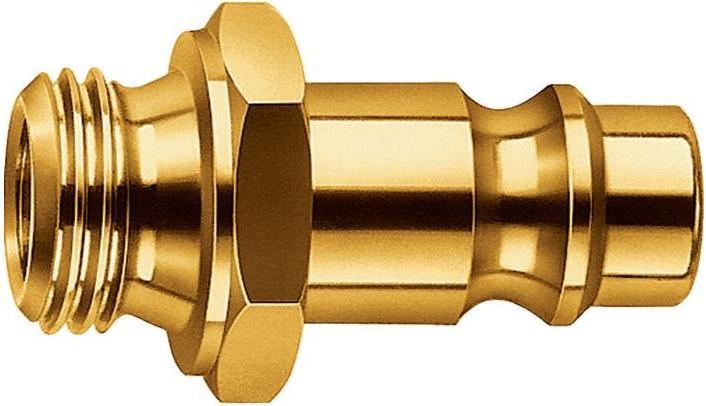 Produktbild EWO Stecknippel Messing Stecker DN 7,2 Aussengewinde G 3/8 ″ (182.88 mm)