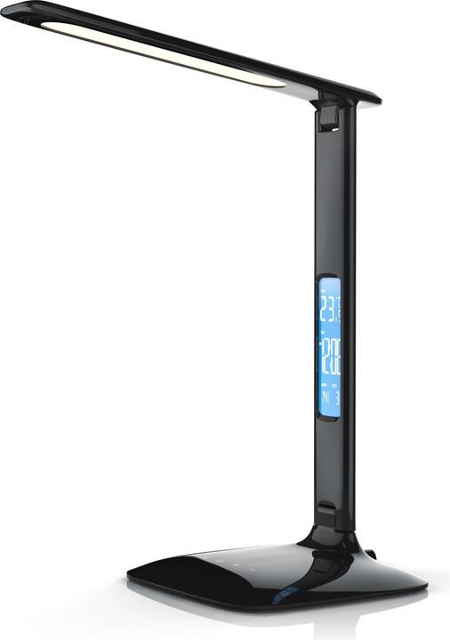 Produktbild Brandson dimmbare LED Schreibtischlampe - 3 Lichtfarben kalt warm neutralweiss mit 5 Helligkeitsstufen (450 lm)