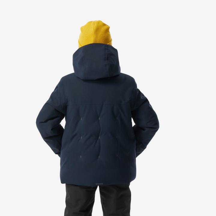 Produktbild Wedze Skijacke Kinder wattiert warm und wasserdicht - 500 blau (164)